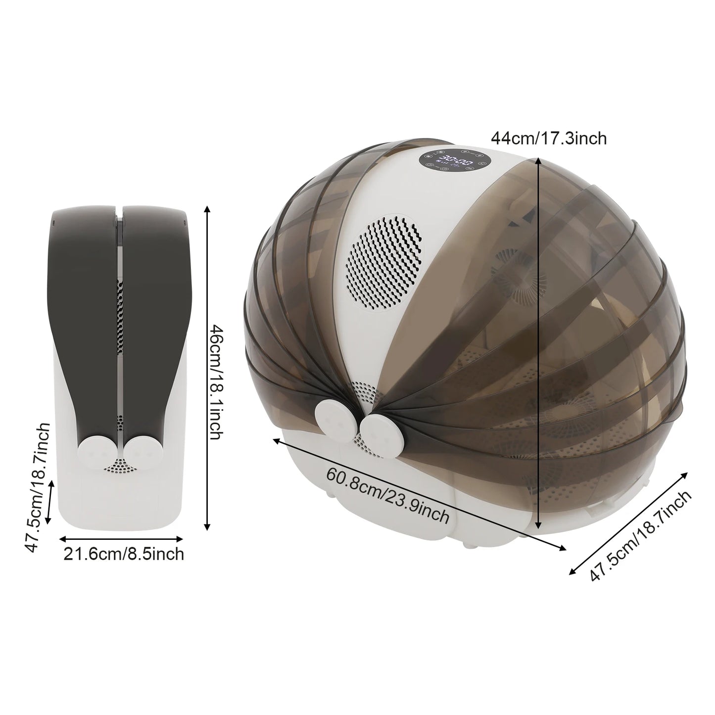 Foldable Pet Dryer Box for Cats and Small Dogs