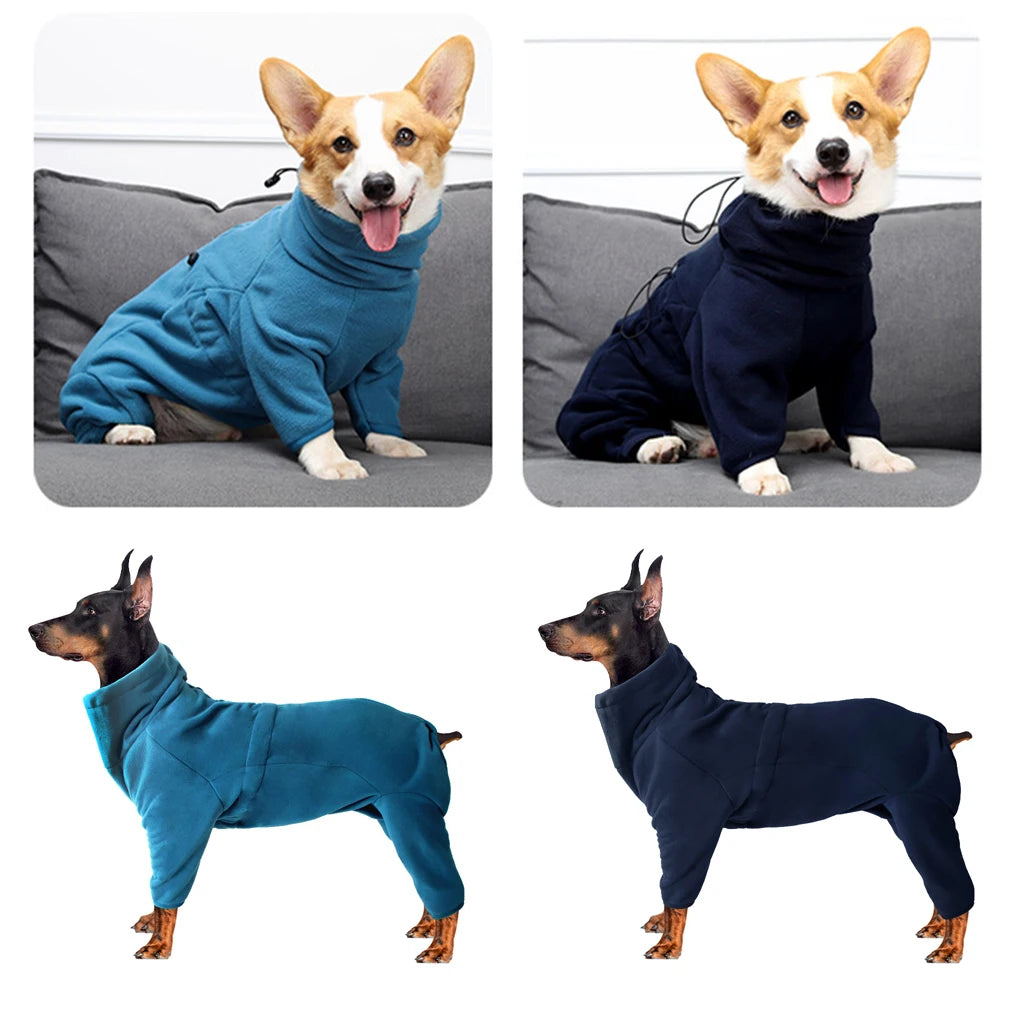 Turquoise Cozy Winter Dog Jacket – Breathable Four-Legged Outfit for Small Pets (XXS)
