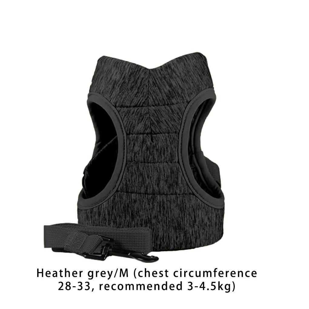 Adjustable Rope Durable Professional Escape-proof Small Belt Kitten Breathable Soft Chest Strap Elastic Pet Wiring Sky