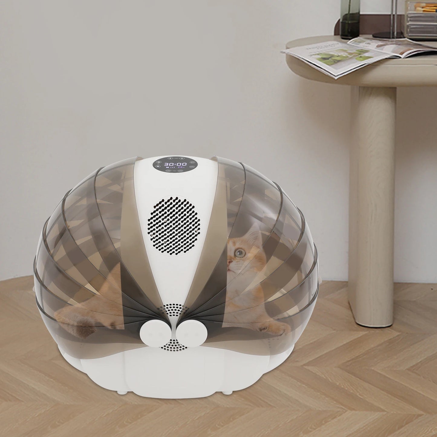 Foldable Pet Dryer Box for Cats and Small Dogs