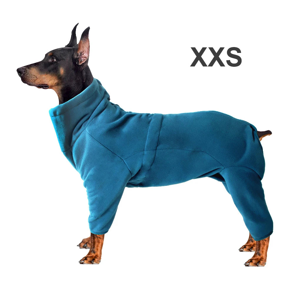 Turquoise Cozy Winter Dog Jacket – Breathable Four-Legged Outfit for Small Pets (XXS)